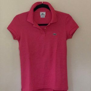 Lacoste Pink Polo